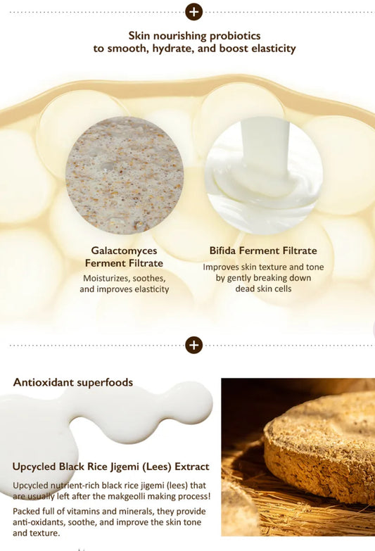 Haruharu wonder - Black Rice Probiotics Barrier Essence.