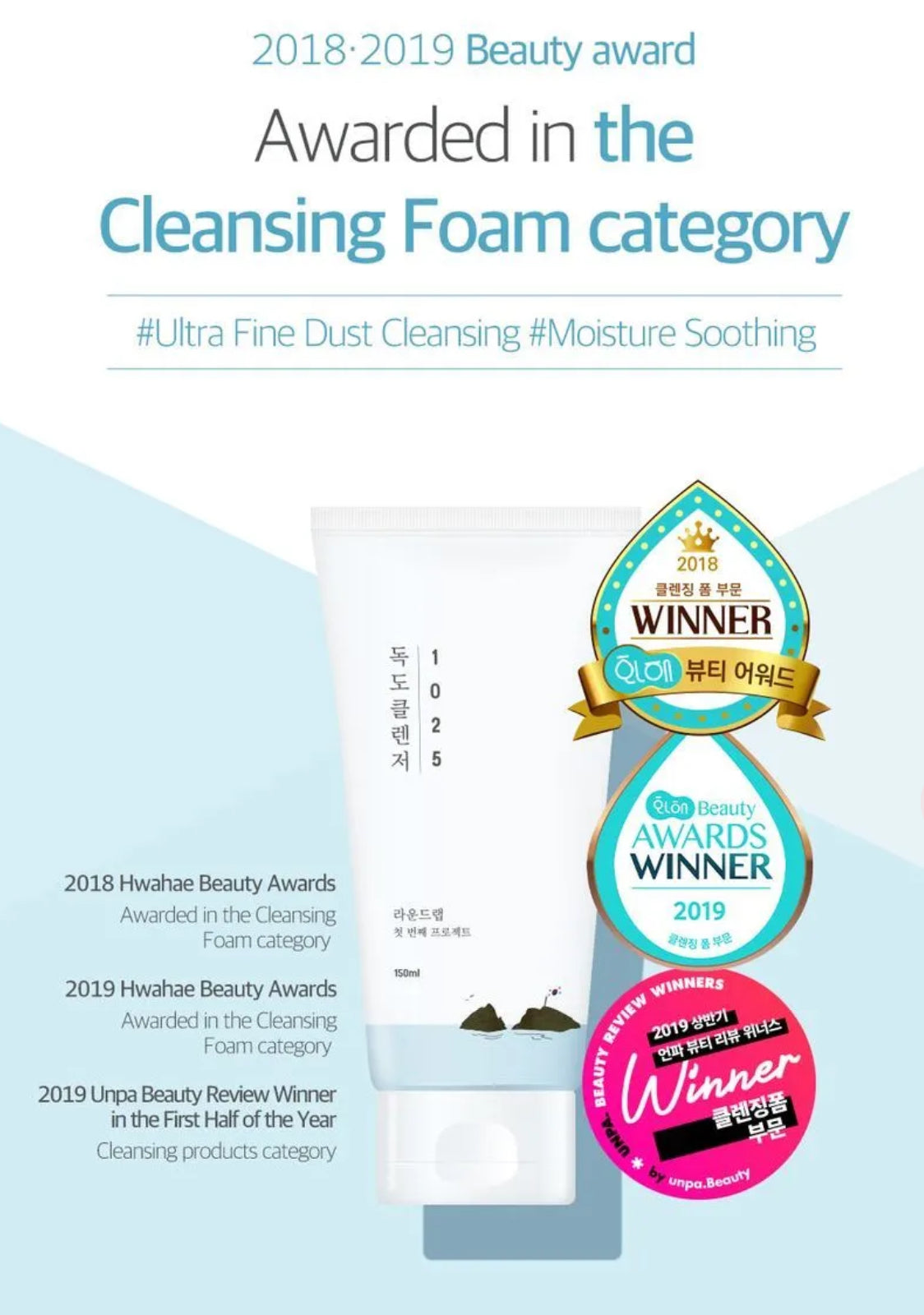 ROUND LAB - 1025 Dokdo Cleanser.