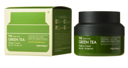 TONYMOLY - The Chok Chok Green Tea Watery Cream.