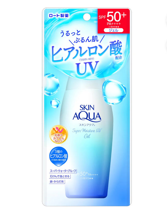 Rohto Mentholatum - Skin Aqua Super Moisture UV Gel SPF 50+ PA++++