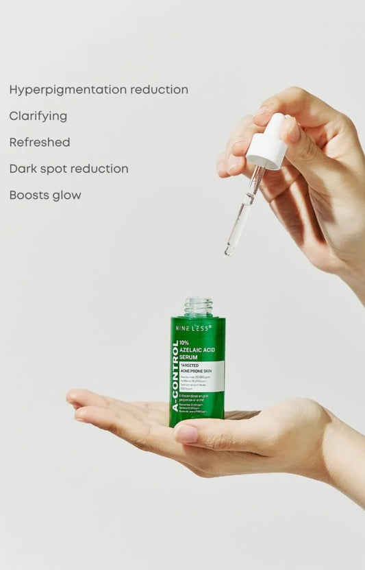NINELESS - A-Control 10% Azelaic Acid Serum.