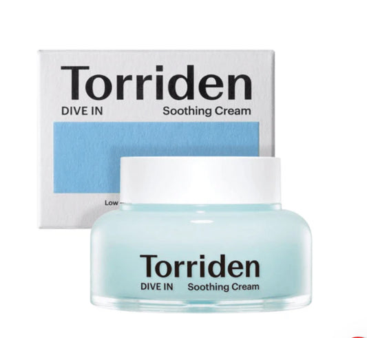 Torriden - DIVE-IN Low Molecular Hyaluronic Acid Soothing Cream.