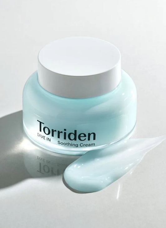 Torriden - DIVE-IN Low Molecular Hyaluronic Acid Soothing Cream.