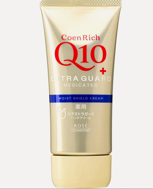 Kose - CoenRich Q10 Extra Guard Moist Shield Hand Cream.