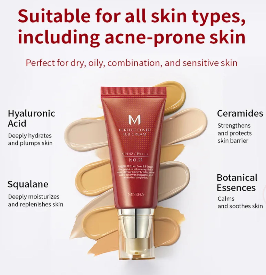 MISSHA - M Perfect Cover BB Cream SPF42 PA+++ 50ml