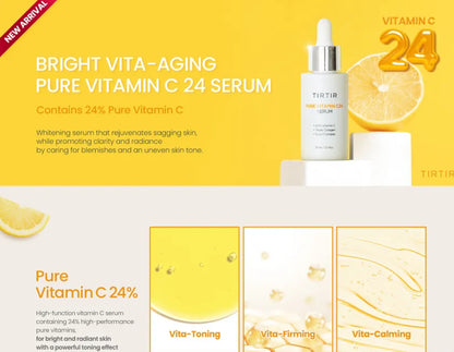 TIRTIR - Pure Vitamin C24 Serum.