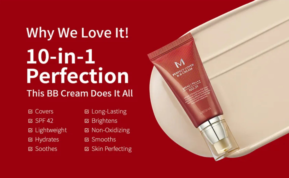 MISSHA - M Perfect Cover BB Cream SPF42 PA+++ 50ml