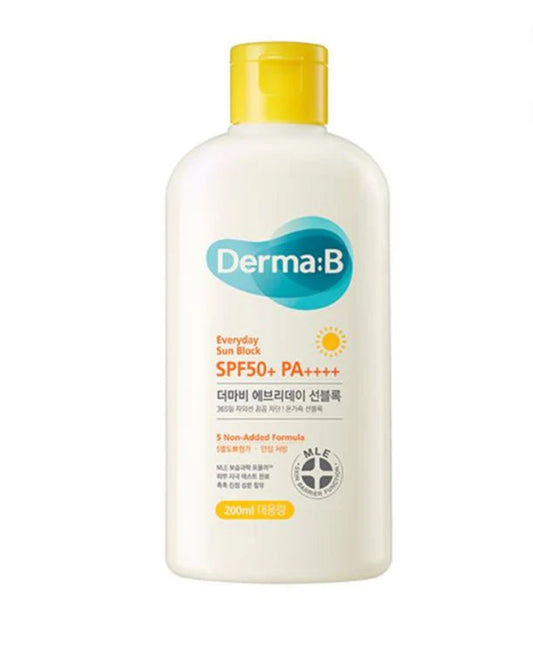 Derma: B - Everyday Sun Block.