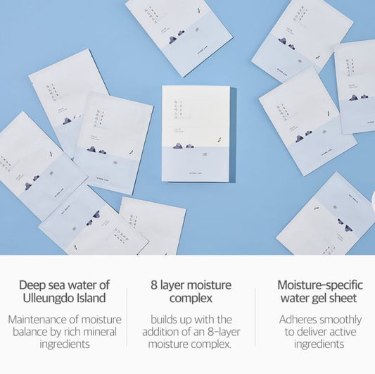 ROUND LAB - 1025 Dokdo Hydrating Water Gel Mask.