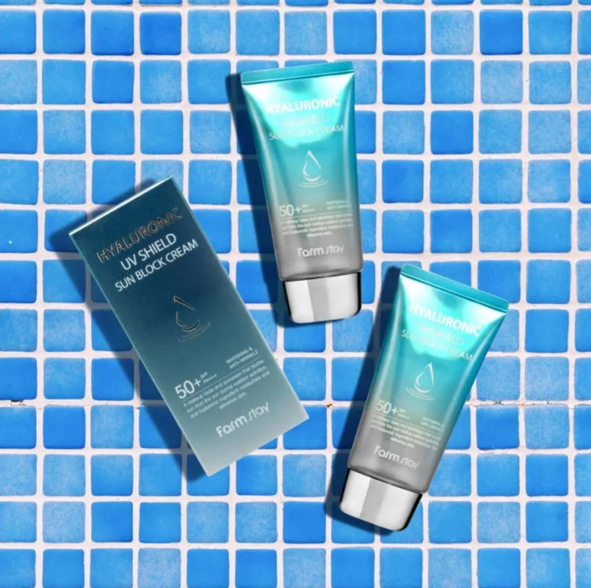 Farm Stay - Hyaluronic UV Shield Sun Block Cream.