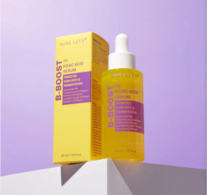 NINELESS - B-Boost 1% Kojic Acid Serum.