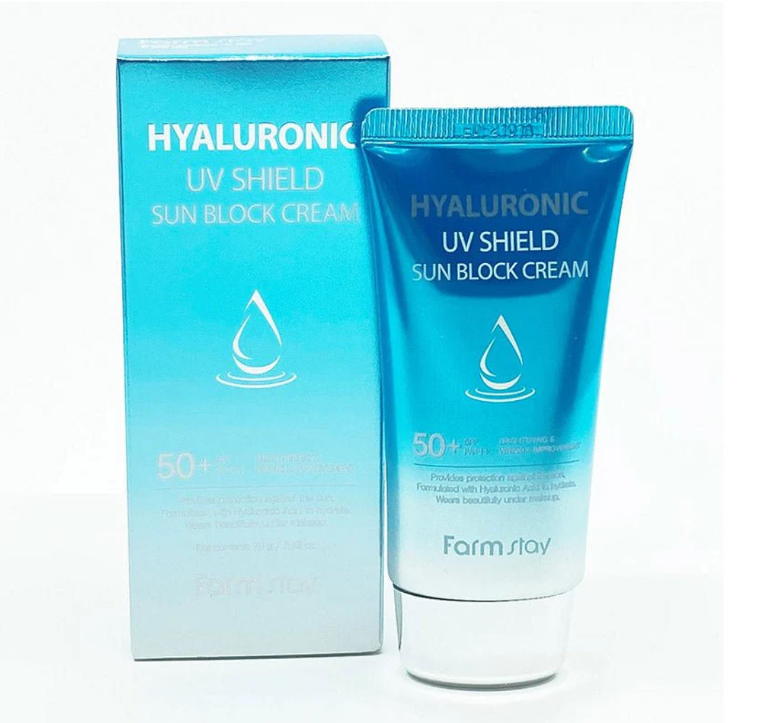 Farm Stay - Hyaluronic UV Shield Sun Block Cream.