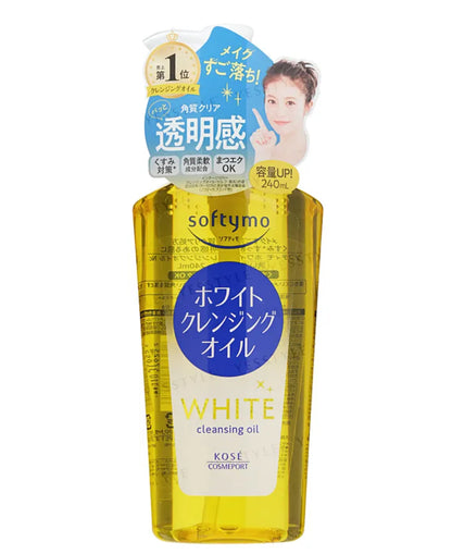 Softymo White Cleansing Oil.