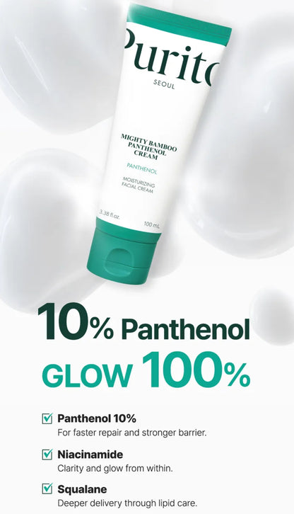 Purito SEOUL - Mighty Bamboo Panthenol Cream.