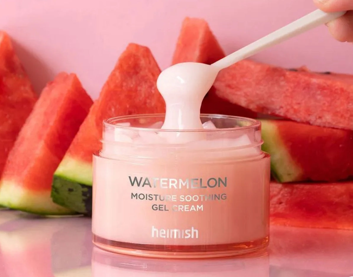 HEIMISH WATERMELON MOISTURE SOOTHING GEL CREAM.